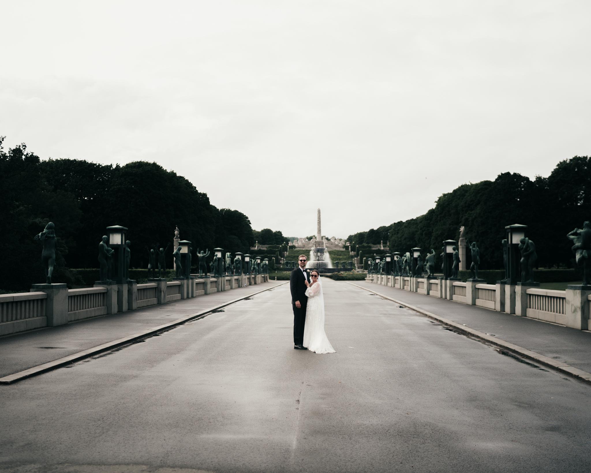 De beste stedene for bryllupsbilder på Østlandet