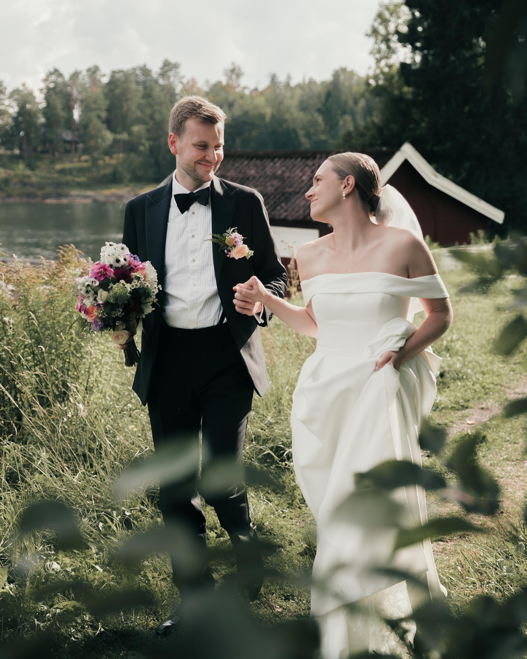 10 tips for å få naturlige bryllupsbilder